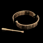 Класичний жорсткий браслет Cartier з викруткою рожеве золото, застібка