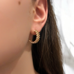 Сережки Cartier Clash з рухливими елементами у рожевому золоті 3
