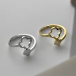 Каблучка Van Cleef з двома конюшинами
