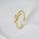 Тонка каблучка Tiffany з колекції Knot золото