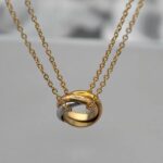 Потрійний підвіс Cartier з логотипом лого