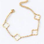 Браслет Van Cleef з колекції Byzantine Alhambra золото