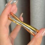 Потрійний жорсткий браслет Cartier1
