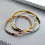 Потрійний жорсткий браслет Cartier2