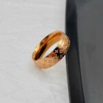 Каблучка Louis Vuitton «бочонок» з логотипом золото2