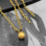 Ланцюговий підвіс Tiffany з колекції HardWear з кулькою та логотипом золото