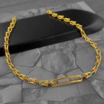 Ланцюговий підвіс Tiffany з колекції HardWear з подовженою ланкою золото1