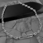 Ланцюговий підвіс Tiffany з колекції HardWear з подовженою ланкою срібло1