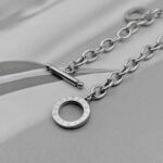 Браслет BVLGARI з камінням та підвісками срібло застібка