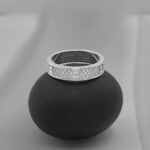 Каблучка Cartier у камінні з логотипом срібло2