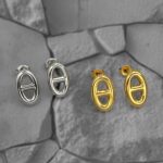 Мінімалістичні сережки Hermes